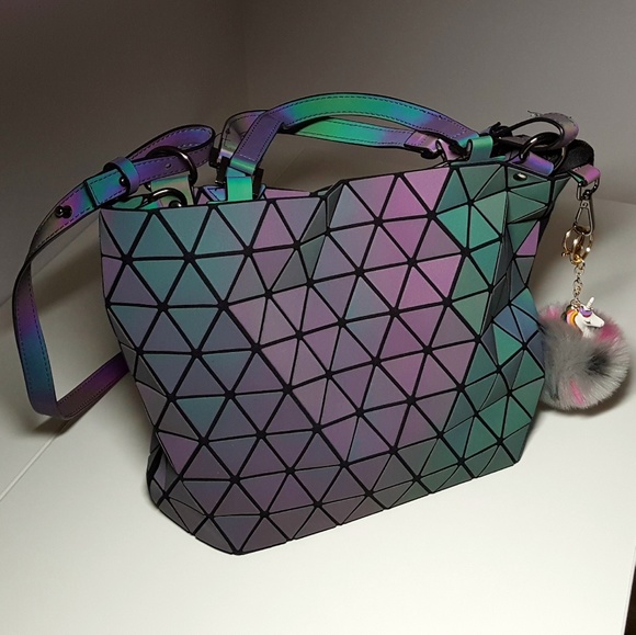 Handbags - Noctilucent Geometric Bag NWT
